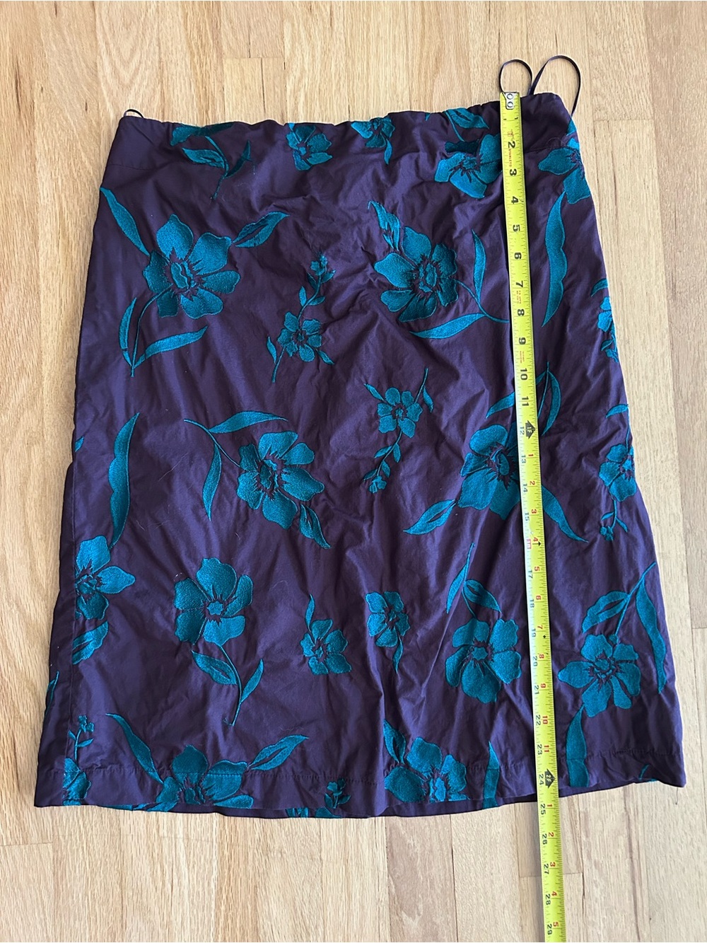 Free People Sonja Strapless Boho Mini Dress eggplant purple blue floral medium - Picture 3 of 8